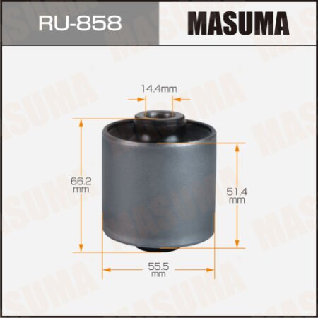 Silent block suspension bush Masuma, RU-858