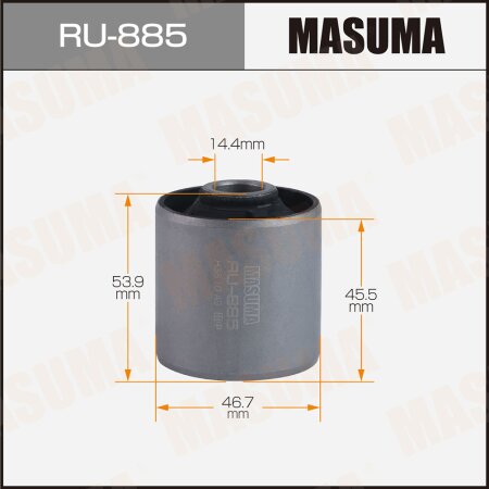 Silent block suspension bush Masuma, RU-885