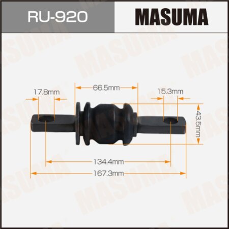 Silent block suspension bush Masuma, RU-920