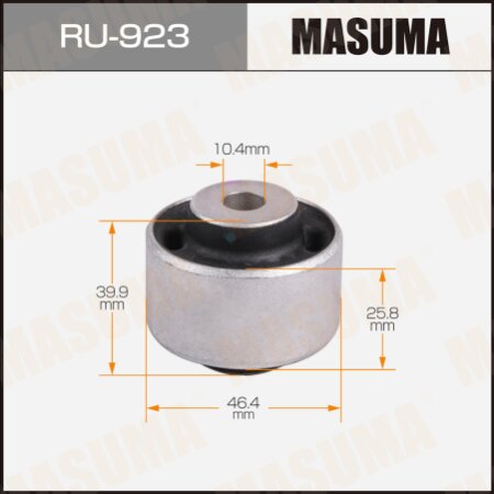 Silent block suspension bush Masuma, RU-923