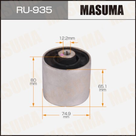 Silent block suspension bush Masuma, RU-935