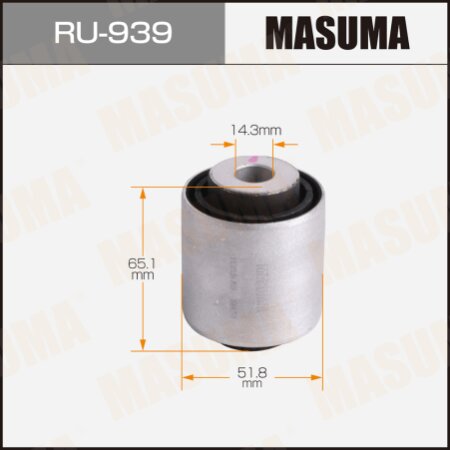 Silent block suspension bush Masuma, RU-939