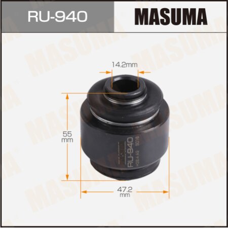 Silent block suspension bush Masuma, RU-940