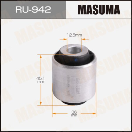 Silent block suspension bush Masuma, RU-942
