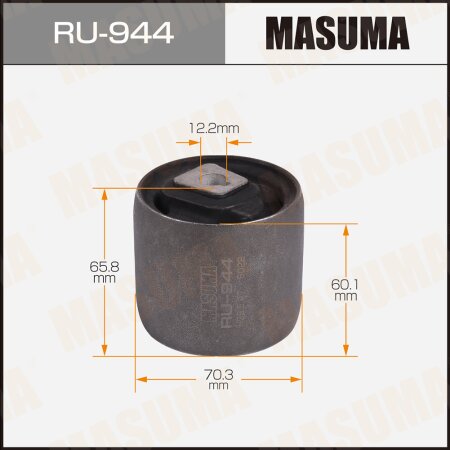 Silent block suspension bush Masuma, RU-944