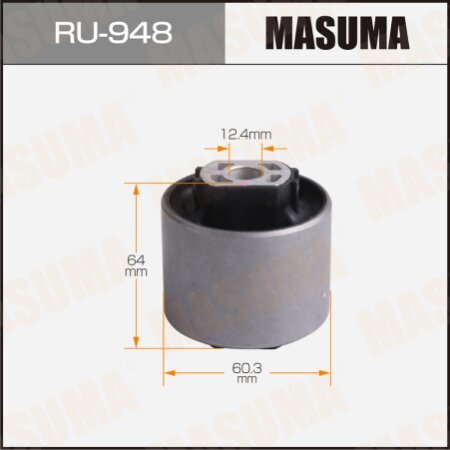 Silent block suspension bush Masuma, RU-948