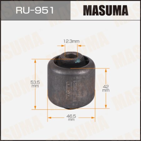 Silent block suspension bush Masuma, RU-951