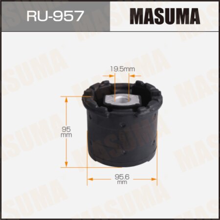 Silent block suspension bush Masuma, RU-957