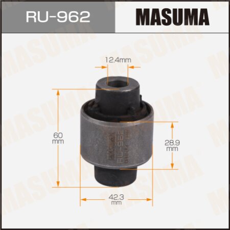 Silent block suspension bush Masuma, RU-962