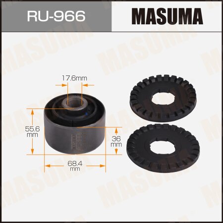 Silent block suspension bush Masuma, RU-966
