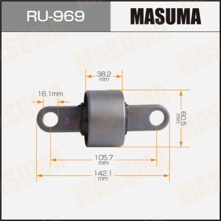 Silent block suspension bush Masuma, RU-969