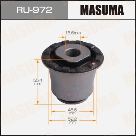 Silent block suspension bush Masuma, RU-972
