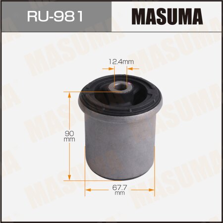 Silent block suspension bush Masuma, RU-981