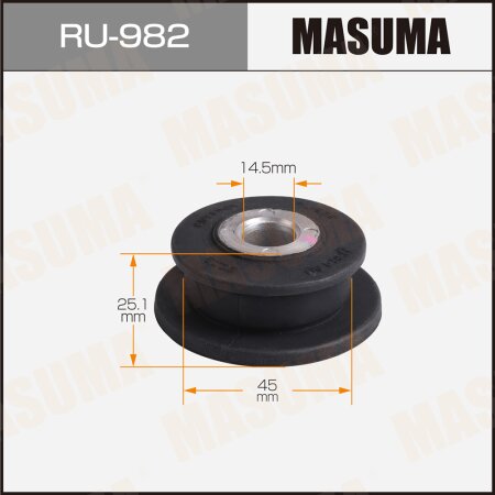 Silent block suspension bush Masuma, RU-982