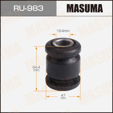 Silent block suspension bush Masuma, RU-983