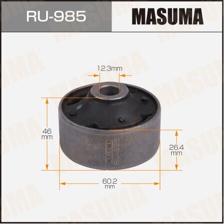 Silent block suspension bush Masuma, RU-985