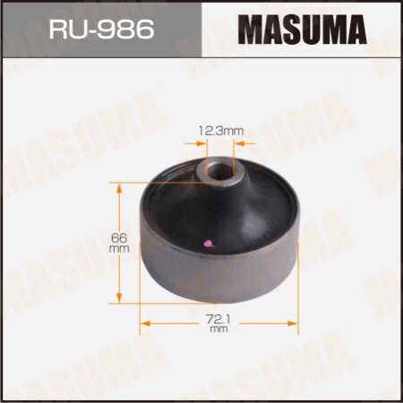 Silent block suspension bush Masuma, RU-986