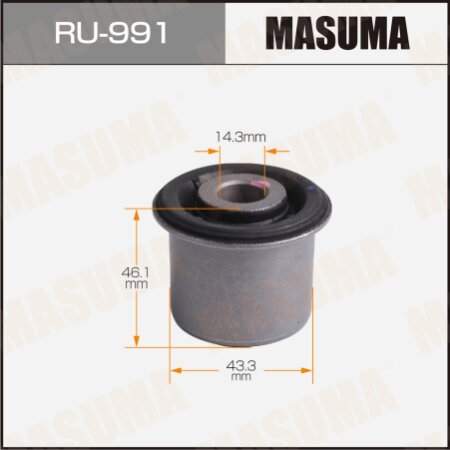 Silent block suspension bush Masuma, RU-991