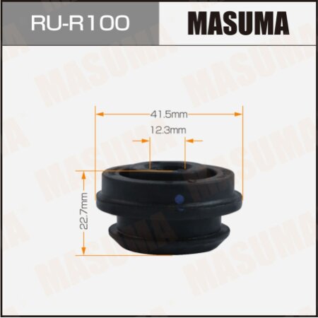 Radiator mounting bushing Masuma, RU-R100