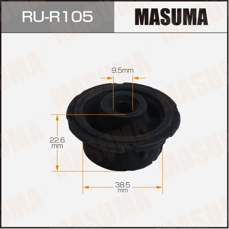 Radiator mounting bushing Masuma, RU-R105