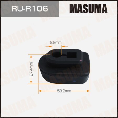 Radiator mounting bushing Masuma, RU-R106
