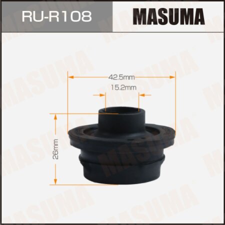 Radiator mounting bushing Masuma, RU-R108
