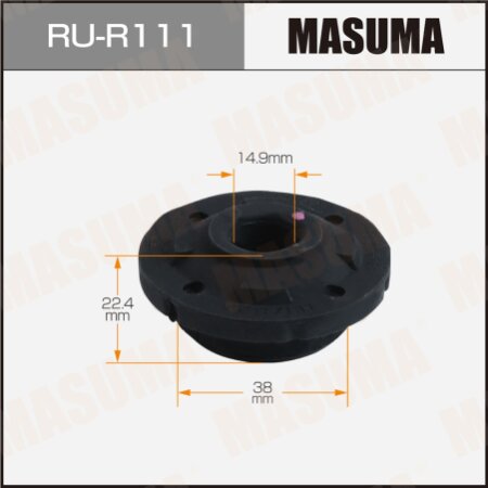 Radiator mounting bushing Masuma, RU-R111