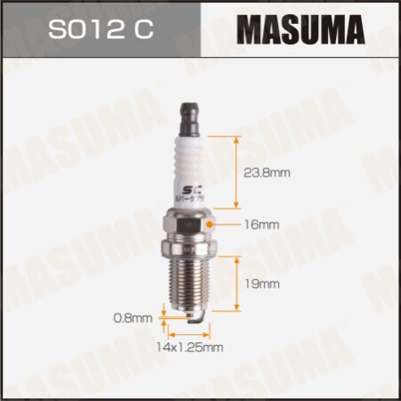 Spark plug nickel BKR6E(6962) Masuma, S012C