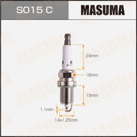 Spark plug nickel ZFR5J-11(5584) Masuma, S015C