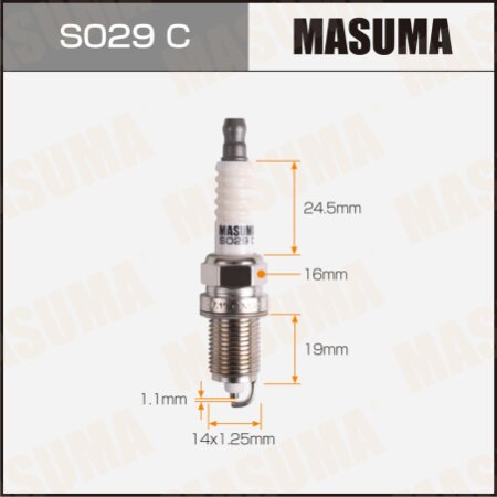 Spark plug nickel ZFR6F-11 (4291) Masuma, S029C