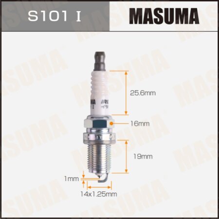 Spark plug Masuma iridium BKR6EIX-11 (3764), S101I