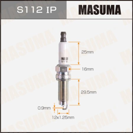 Spark plug Masuma iridium+platinum ILZKR7A, S112IP