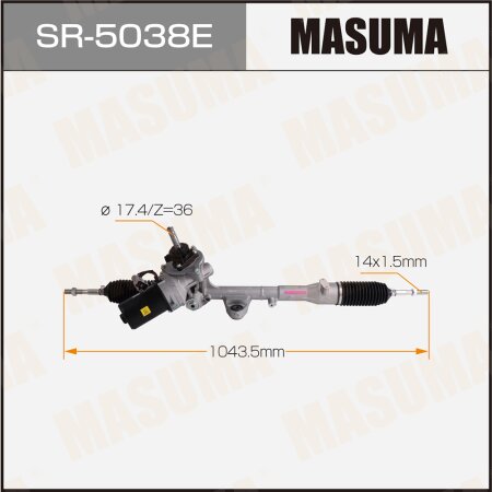 Gear assy, steering, SR-5038E