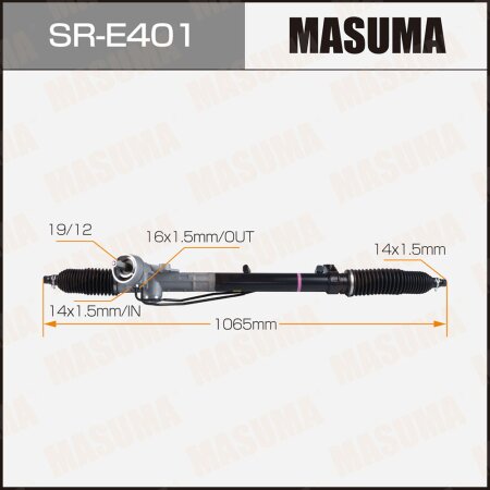 Gear assy, steering, SR-E401