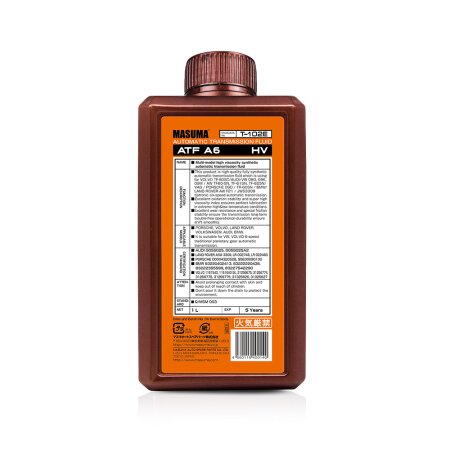 Transmission oil MASUMA ATF A6 1L, T-102E