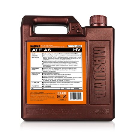 Transmission oil MASUMA ATF A6 4L, T-103E