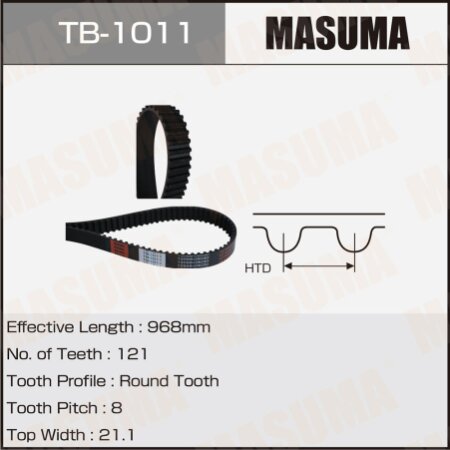 Timing belt Masuma, TB-1011