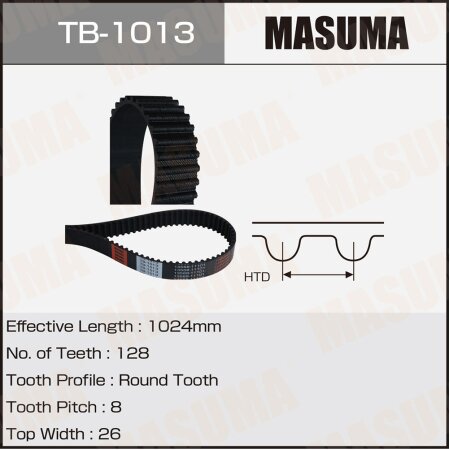 Timing belt Masuma, TB-1013