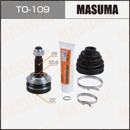 CV joint (outer) Masuma, TO-109