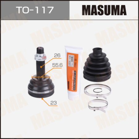CV joint (outer) Masuma, TO-117