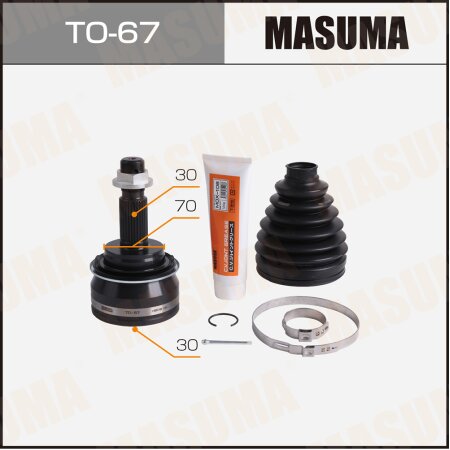 CV joint (outer) Masuma, TO-67