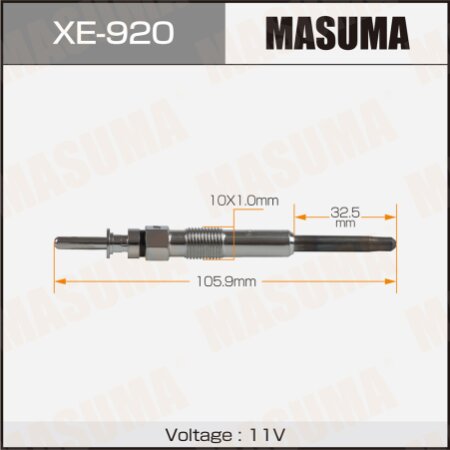 Glow plug Masuma, XE-920