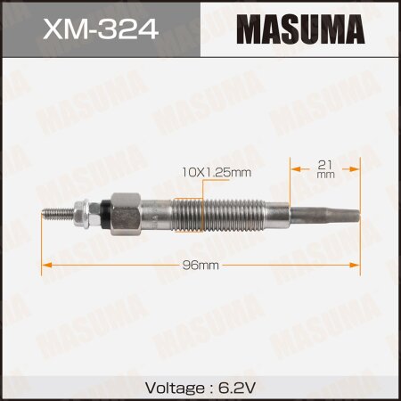 Glow plug Masuma, XM-324