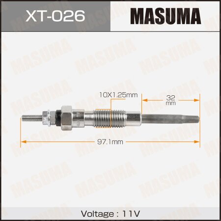 Glow plug Masuma, XT-026
