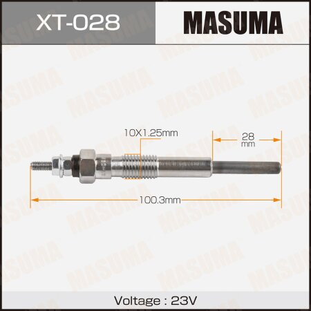 Glow plug Masuma, XT-028