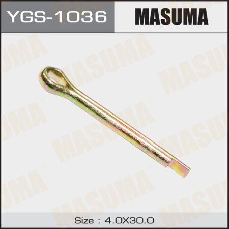 Cotter pin Masuma 4x30mm (set of 50pcs), YGS-1036